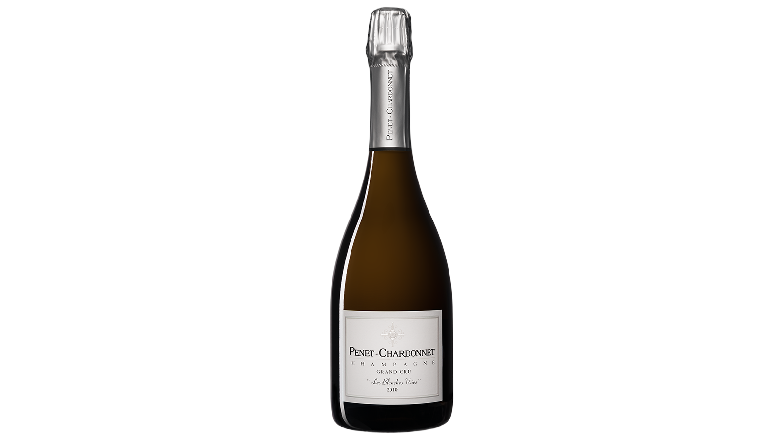 Penet-Chardonnet Les Blanches Voies Grand Cru Extra Brut wine bottle
