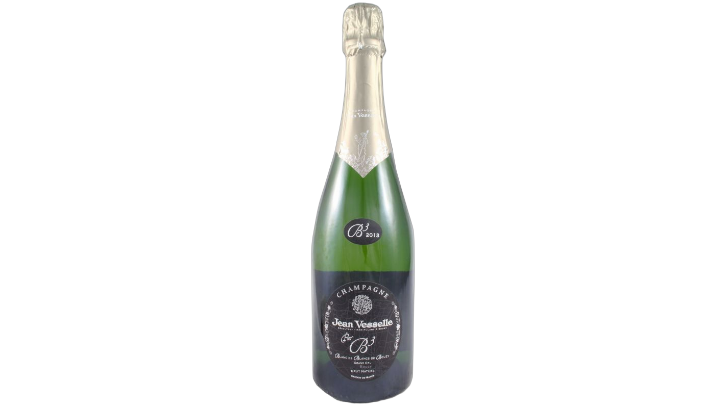 Jean Vesselle Pur B3 Blanc De Blancs De Bouzy Grand Cru Brut Nature wine bottle