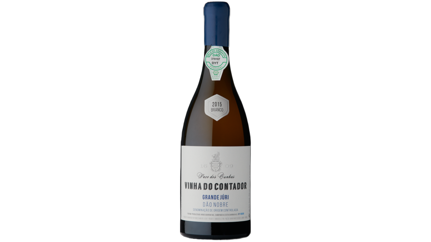 Vinha Do Contador Grande Juri Dao Nobre White wine bottle