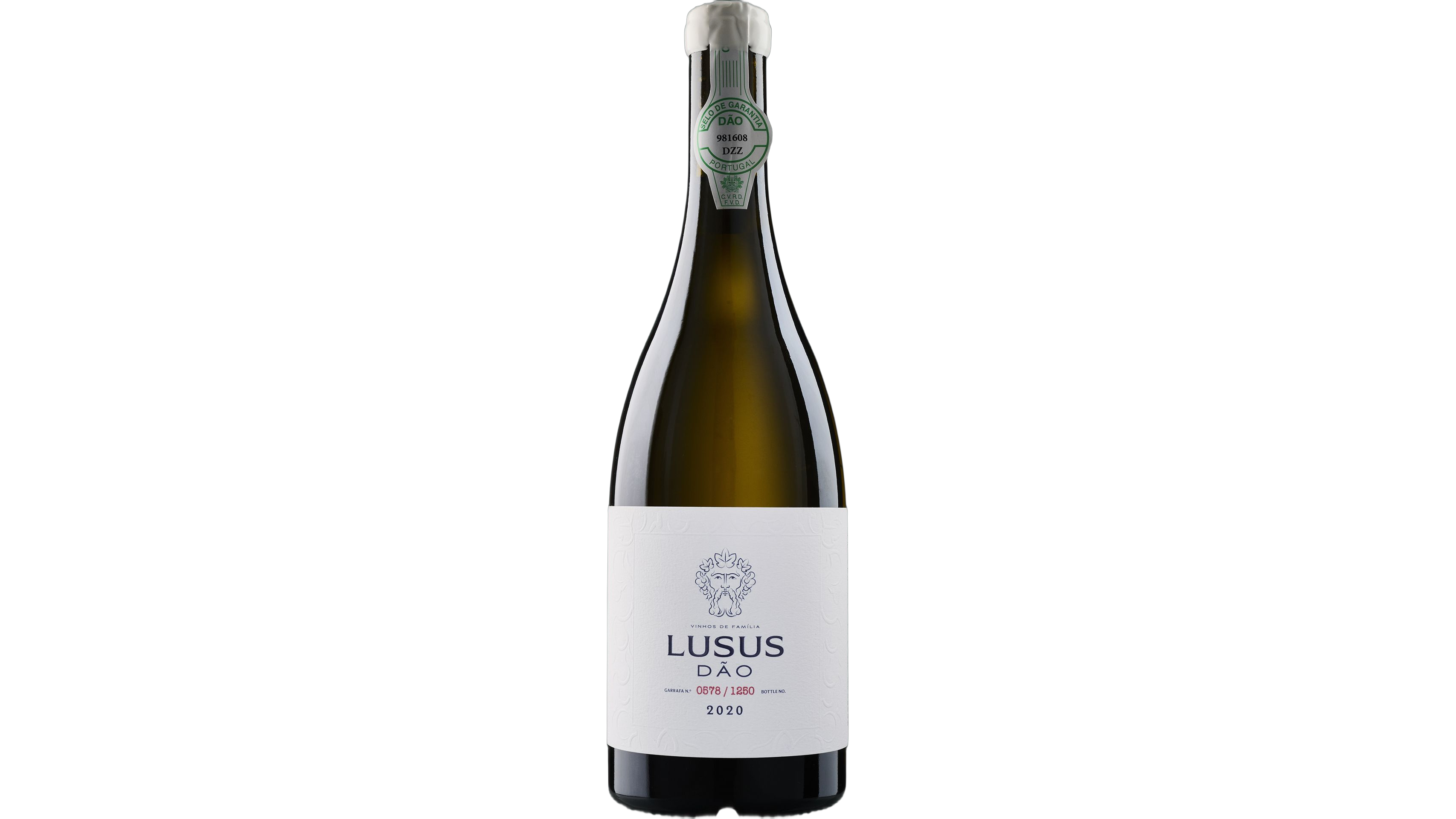 Lusus Branco White wine bottle