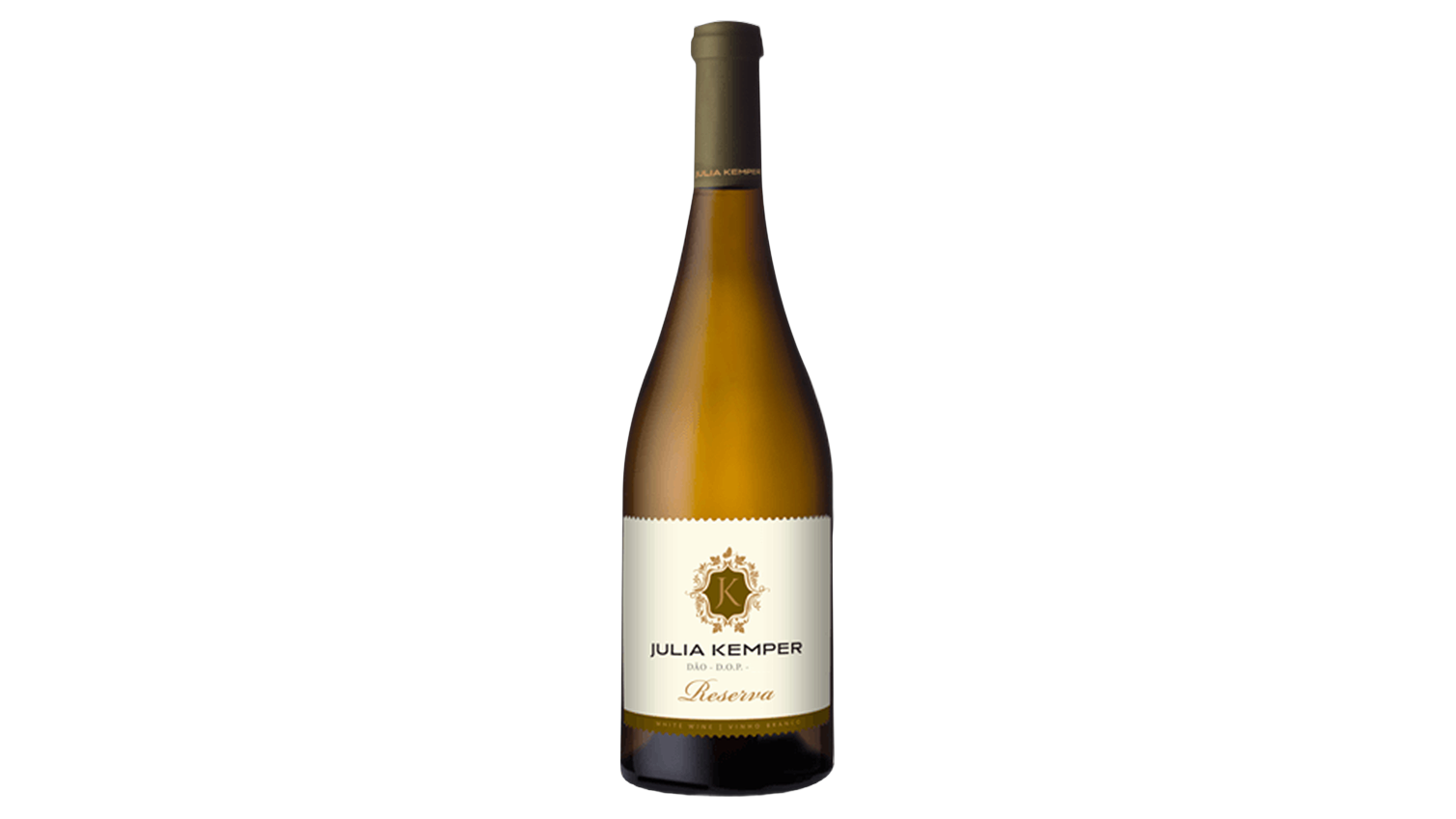 Julia Kemper Encruzado Reserva Branco White wine bottle
