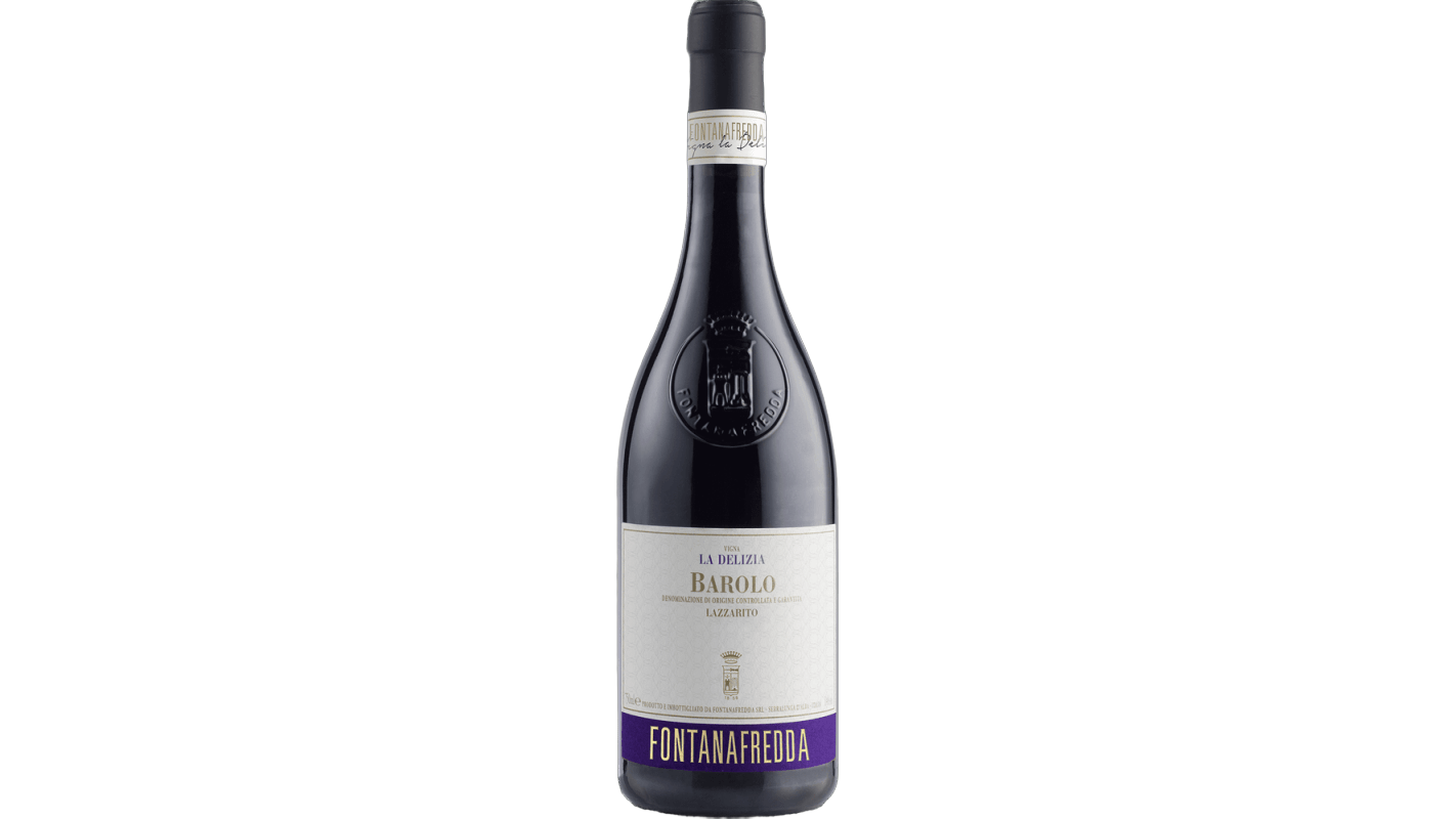 Fontanafredda Barolo La Delizia Lazzarito Serralunga D'Alba wine bottle