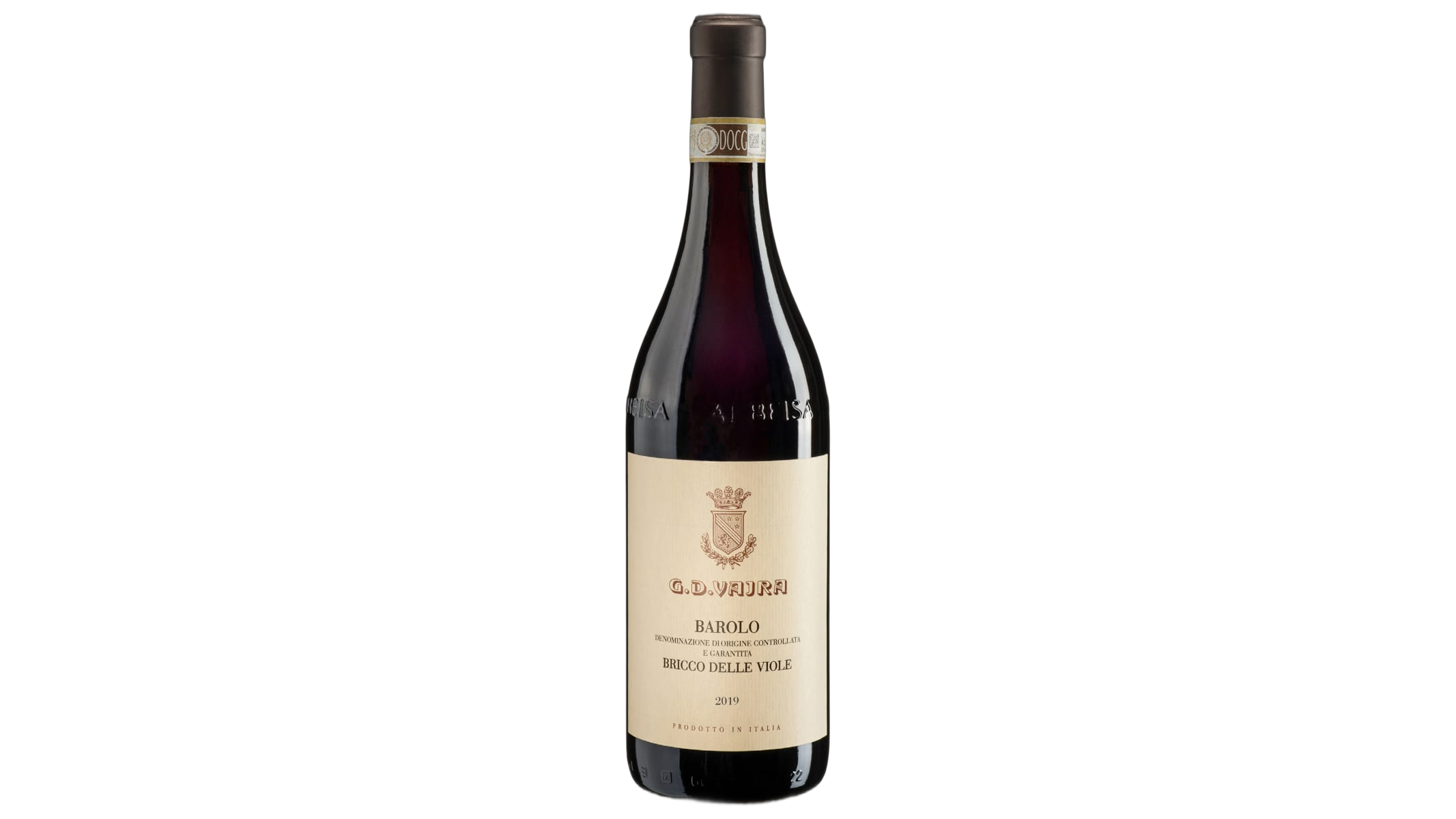 G.D Vajra Barolo Bricco Delle Viole wine bottle