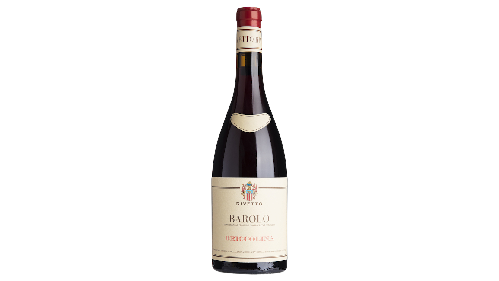 Rivetto Barolo Briccolina Serralunga D'Alba wine bottle