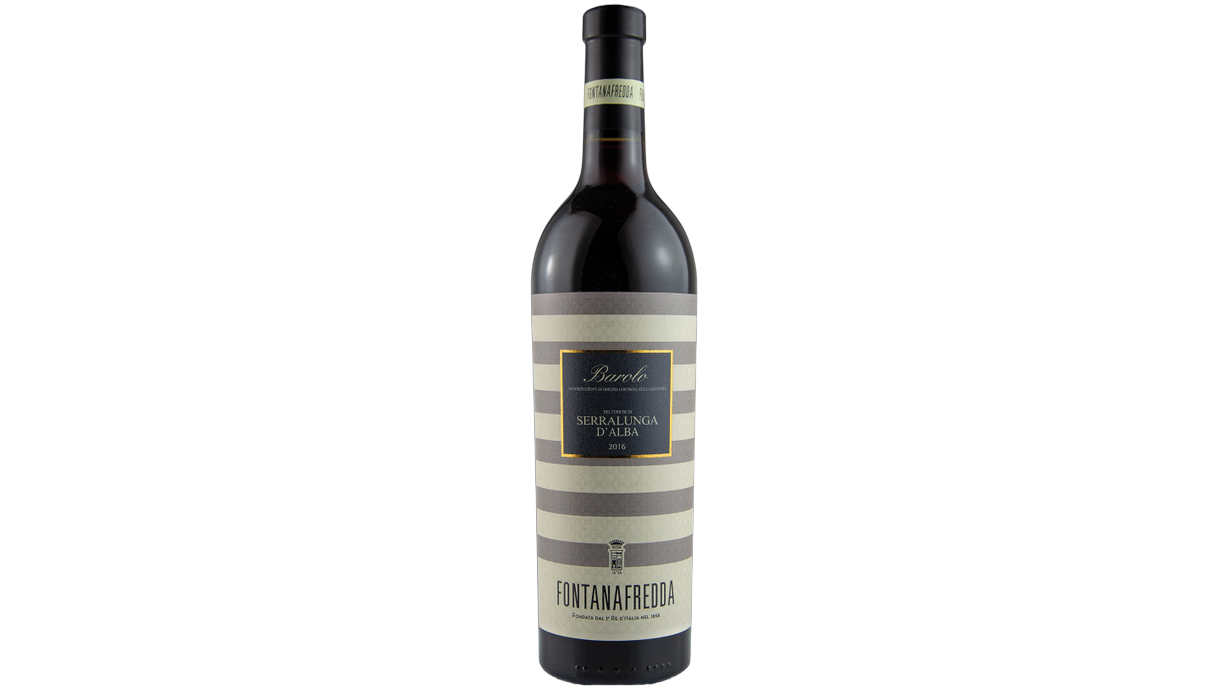Fontanafredda Barolo Serralunga D'Alba wine bottle