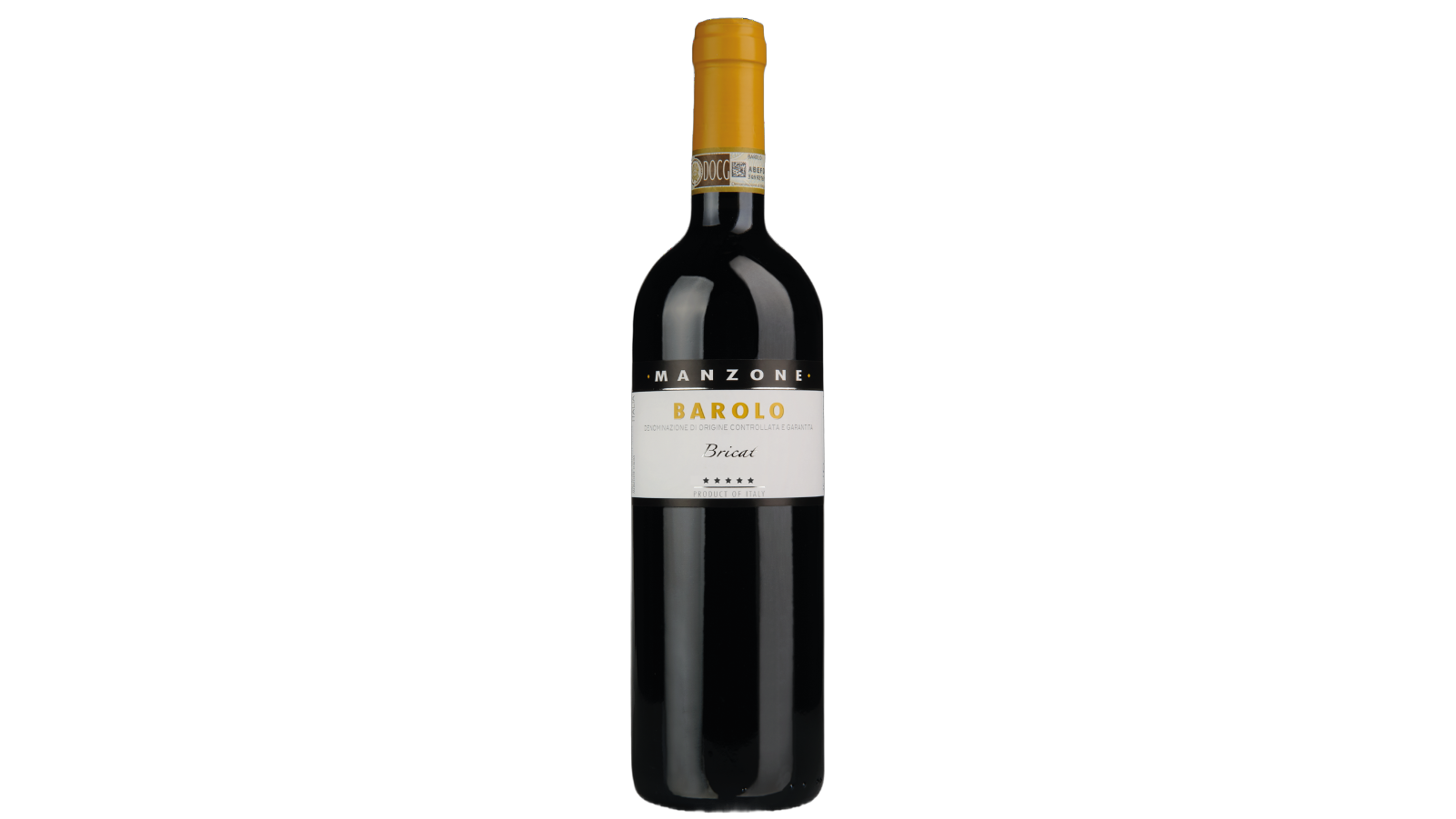 Manzone Barolo Bricat Monforte D'Alba wine bottle