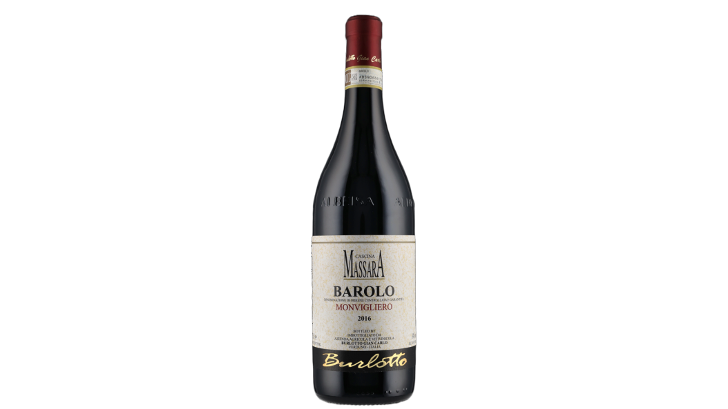 Cantina Massara Barolo Massara Verduno wine bottle