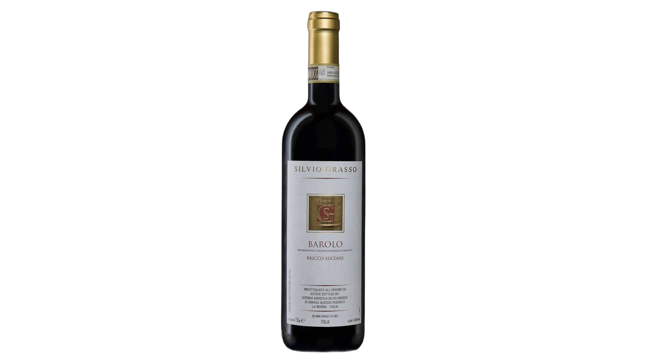 Silvio Grasso Barolo Bricco Luciani La Morra wine bottle