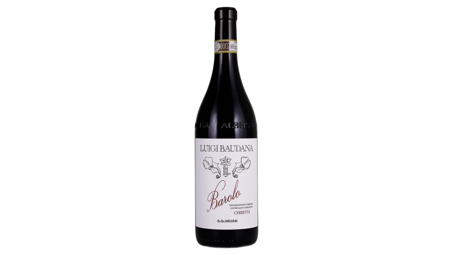 Luigi Baudana Barolo Cerretta Serralunga D'Alba wine bottle