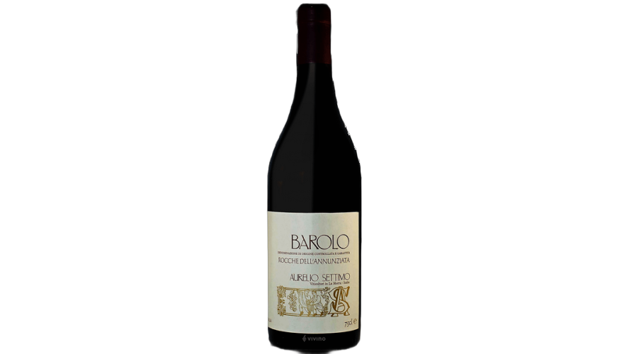 Aurelio Settimo Barolo Rocche Dell'Annunziata La Morra wine bottle