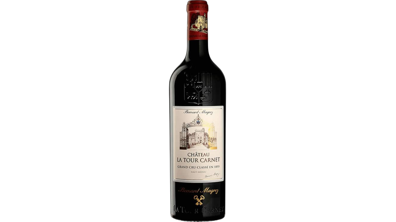 Bernard Magrez Chateau La Tour Carnet La Tour Carnet Haut-Médoc wine bottle
