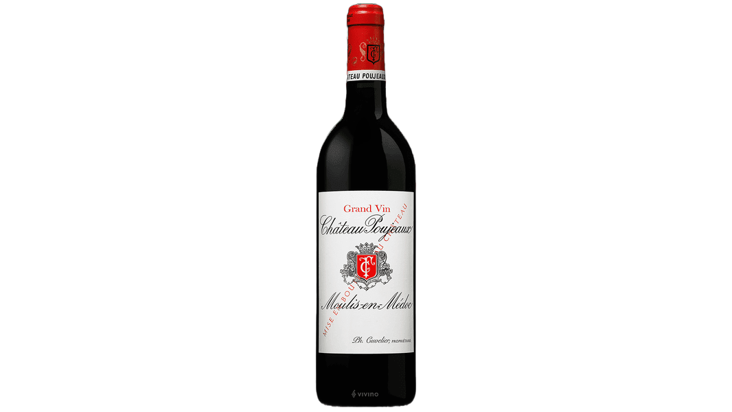 Château Poujeaux Poujeaux Moulis-En-Médoc wine bottle