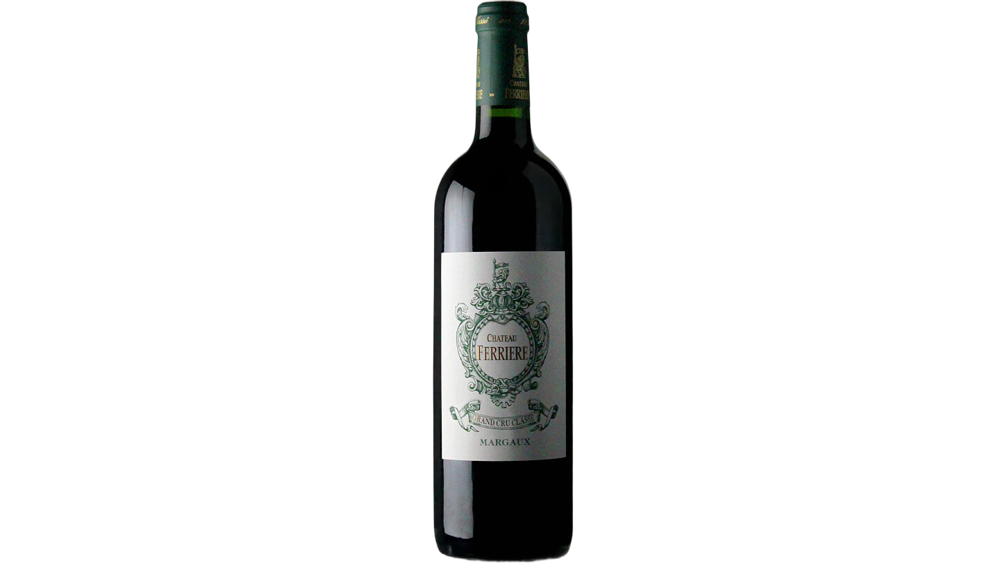 Château Ferrière Ferriere Margaux wine bottle
