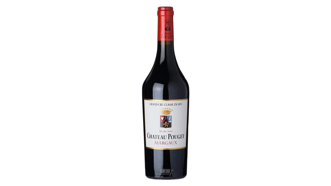 Château Pouget Pouget Margaux wine bottle