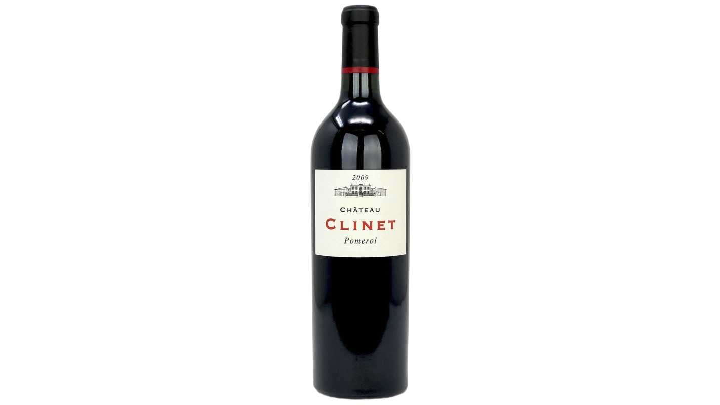 Château Clinet Clinet Pomerol wine bottle