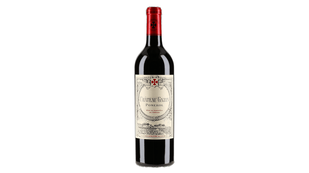 Château Gazin Gazin Pomerol wine bottle