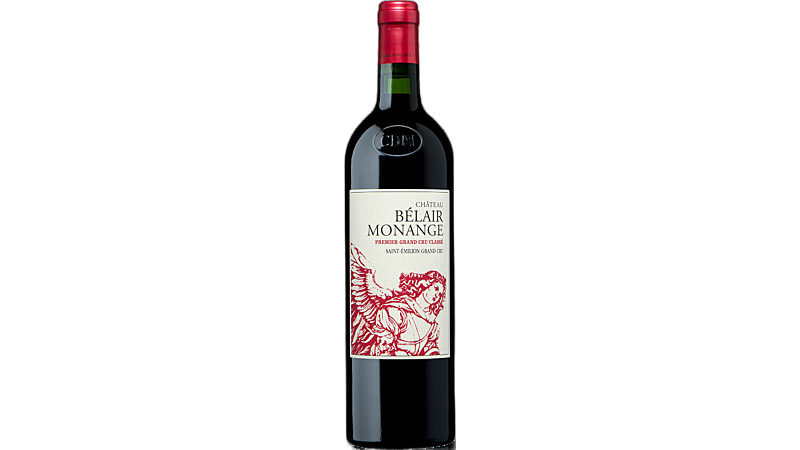 Château Bélair-Monange Belair Monange Saint-Emilion wine bottle
