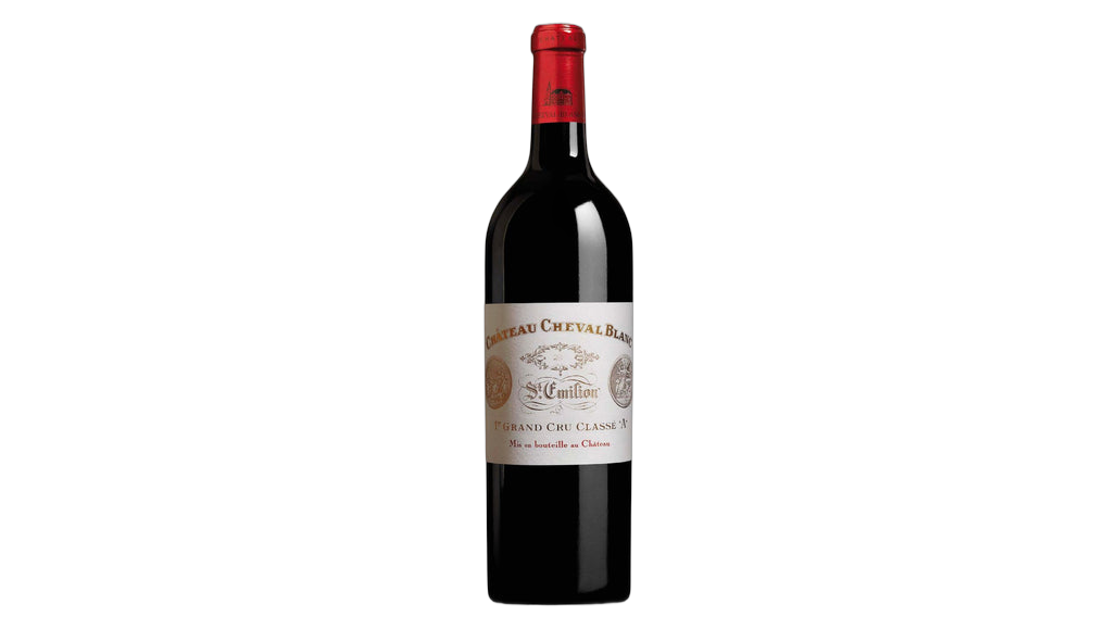 Château Cheval Blanc Cheval Blanc Saint-Emilion wine bottle