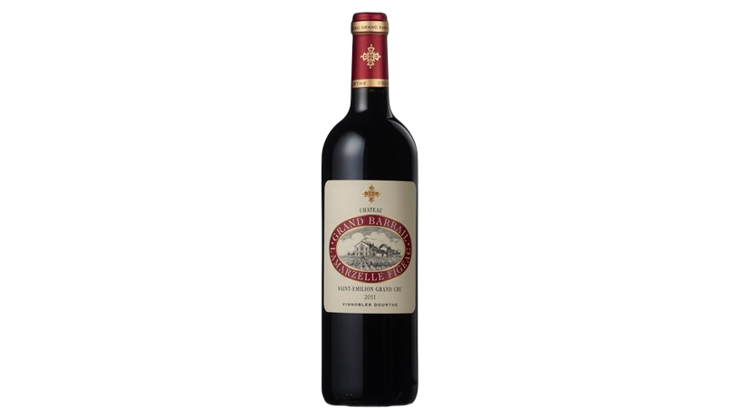 Château Grand Barrail Lamarzelle Figeac Grand Barrail Lamarzelle Figeac Saint-Emilion wine bottle