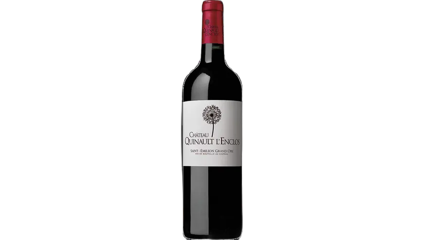 Château Quinault L'Enclos Quinault L'Enclos Saint-Emilion wine bottle