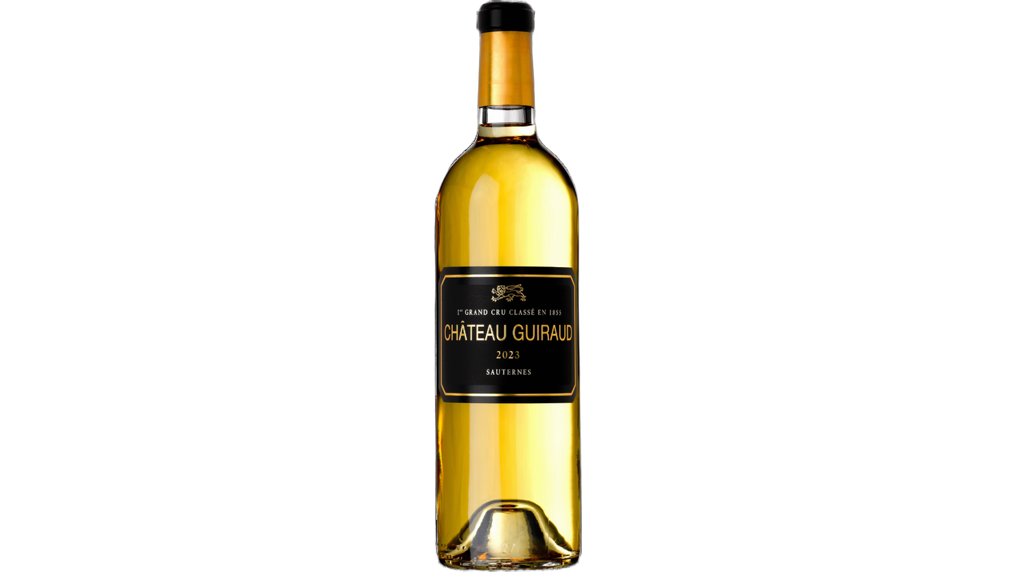 Château Guiraud Guiraud Sweet Sauternes wine bottle