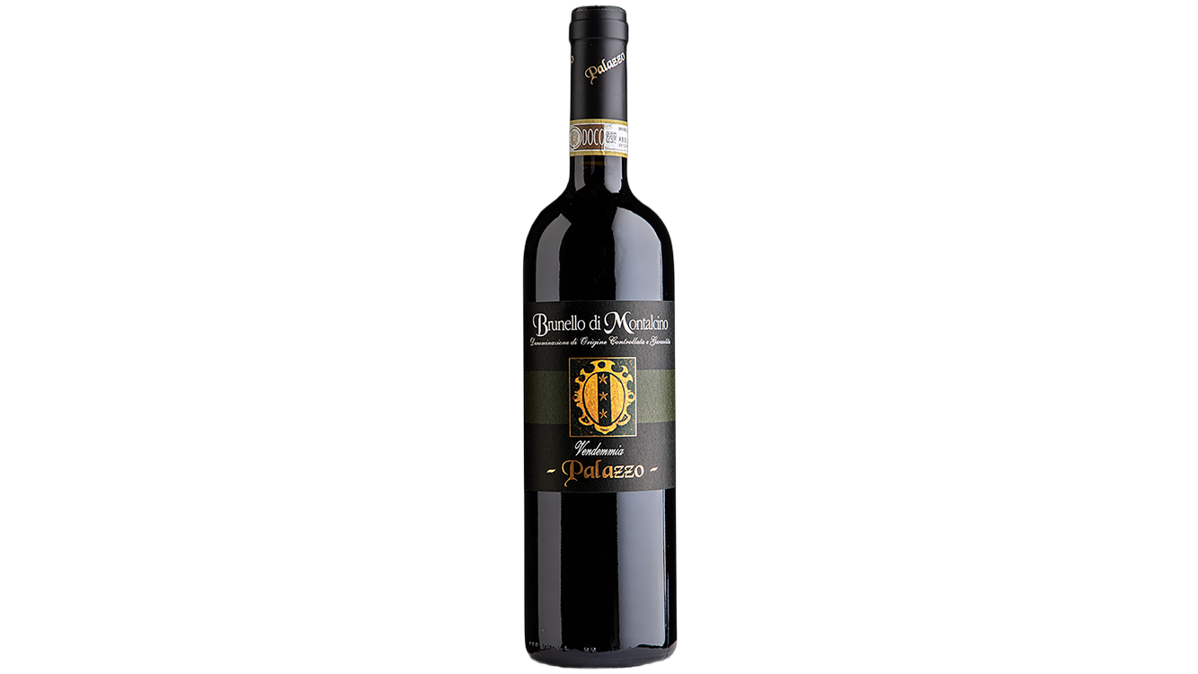 Palazzo Brunello Di Montalcino wine bottle
