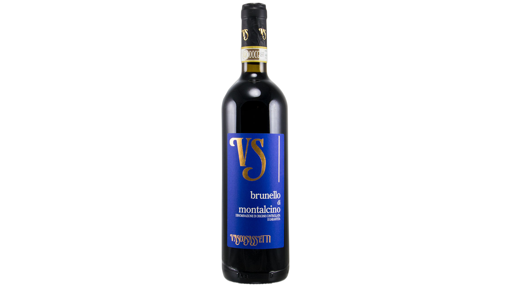 Vasco Sassetti Brunello Di Montalcino wine bottle