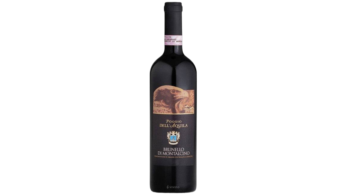 Poggio Dell'Aquila Brunello Di Montalcino (Organic) wine bottle